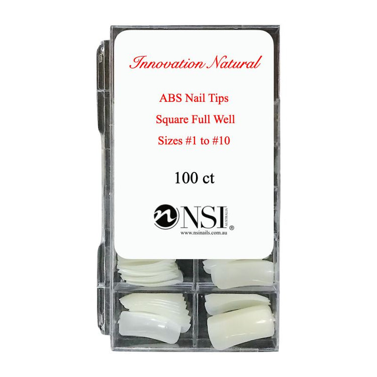 Clear Nail Tips - NSI Australia