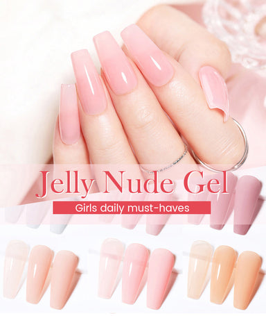 Jelly Nude Gel Polish Born Pretty - NSI Australia