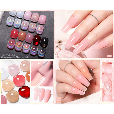 Jelly Nude Gel Polish Born Pretty - NSI Australia