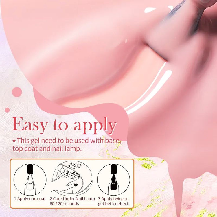 Jelly Nude Gel TRUBUTY Born Pretty 15ml - NSI Australia
