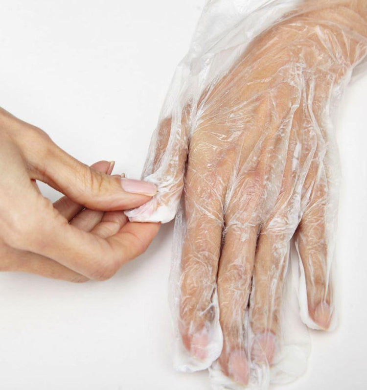 Keratin Gloves Natural Moisturising Hands Treatment - Bodipure white sachet - NSI Australia