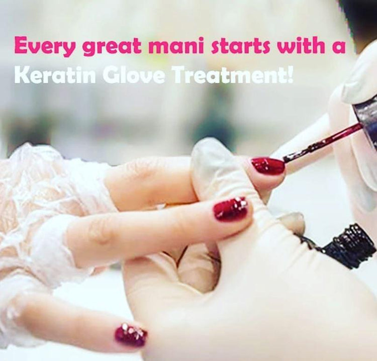 Keratin Gloves Natural Moisturising Hands Treatment - Bodipure white sachet - NSI Australia