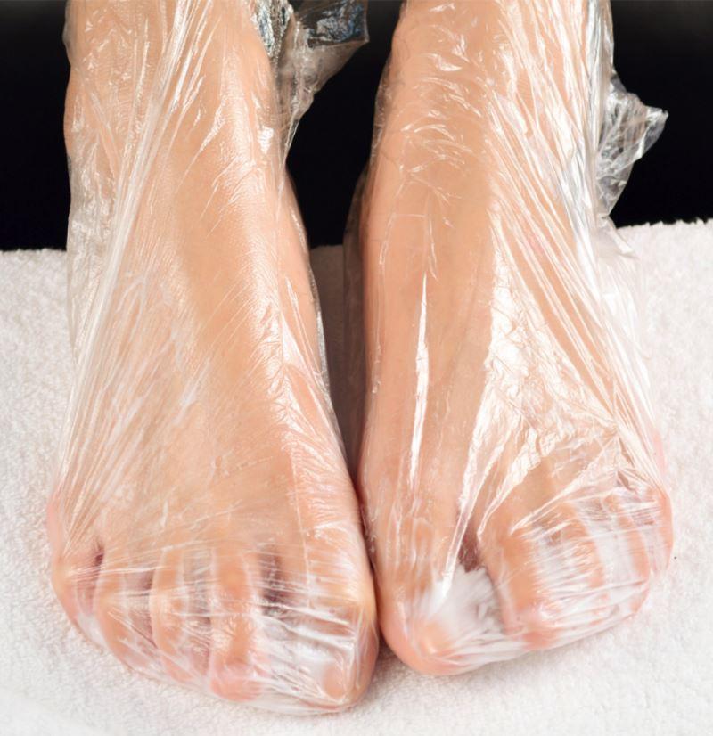 Keratin Socks Natural Moisturising Foot Treatment - Bodipure white sachet - NSI Australia
