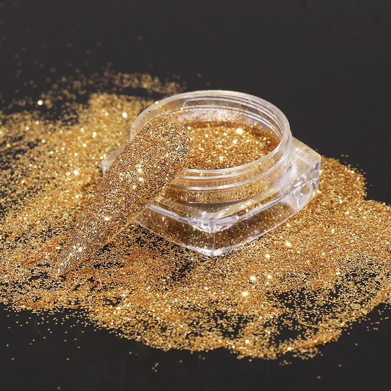 Laser Reflective Nail Glitter - 6 Jars Set - NSI Australia