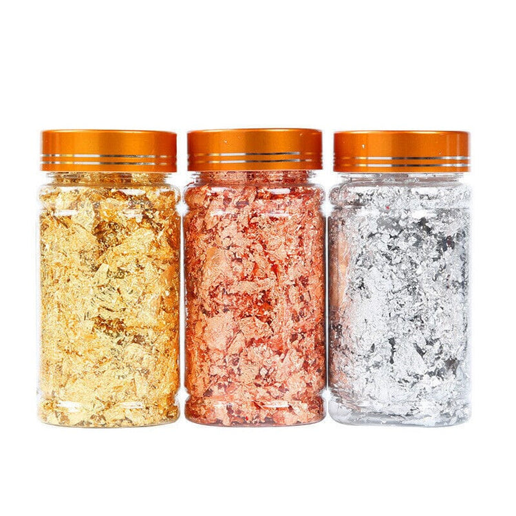 Leaf Foil Nail Art Large Jar - NSI Australia