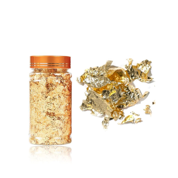 Leaf Foil Nail Art Large Jar - NSI Australia