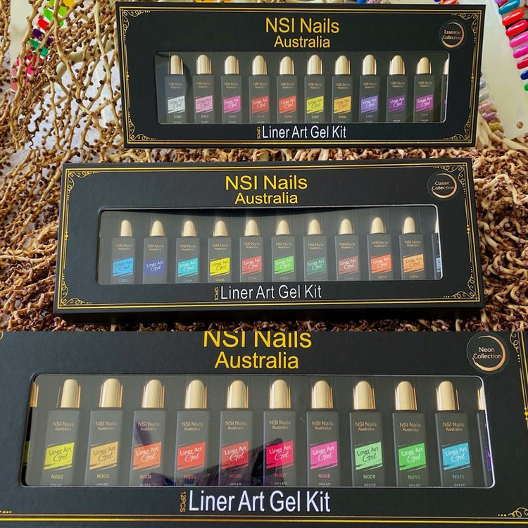 Liner Art Gel Collection Kit - NSI Australia