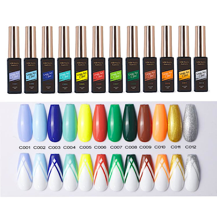 Liner Art Gel Collection Kit - NSI Australia