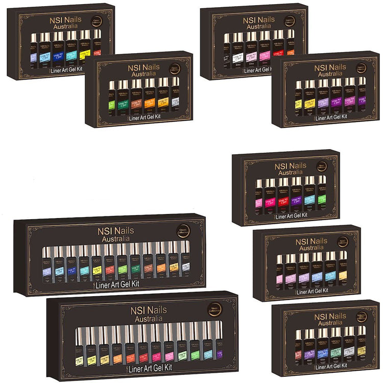 Liner Art Gel Collection Kit - NSI Australia