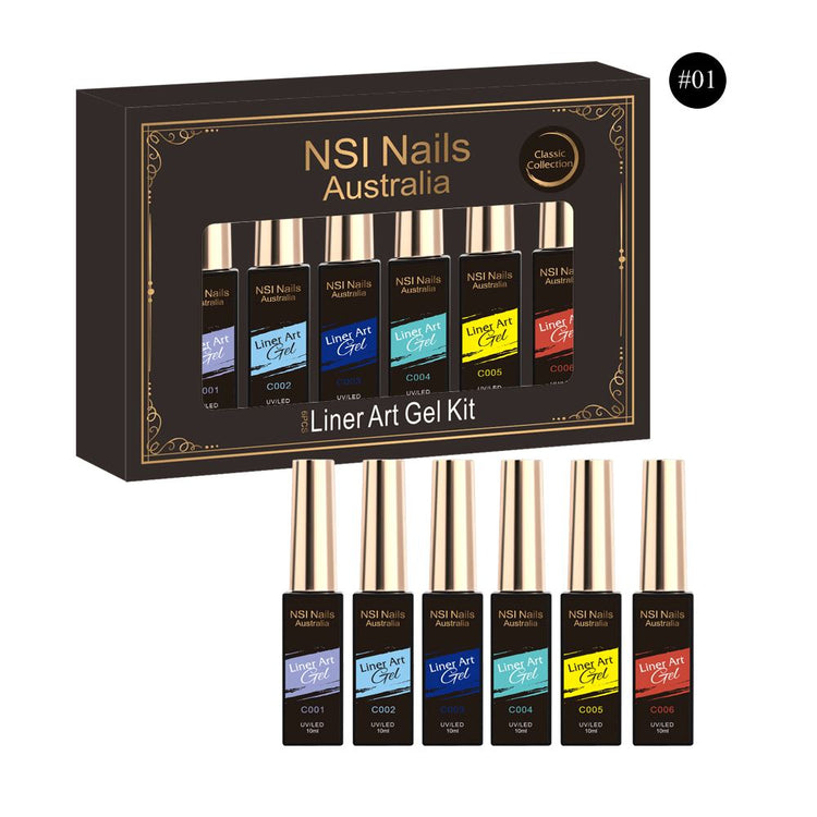 Liner Art Gel Collection Kit - NSI Australia