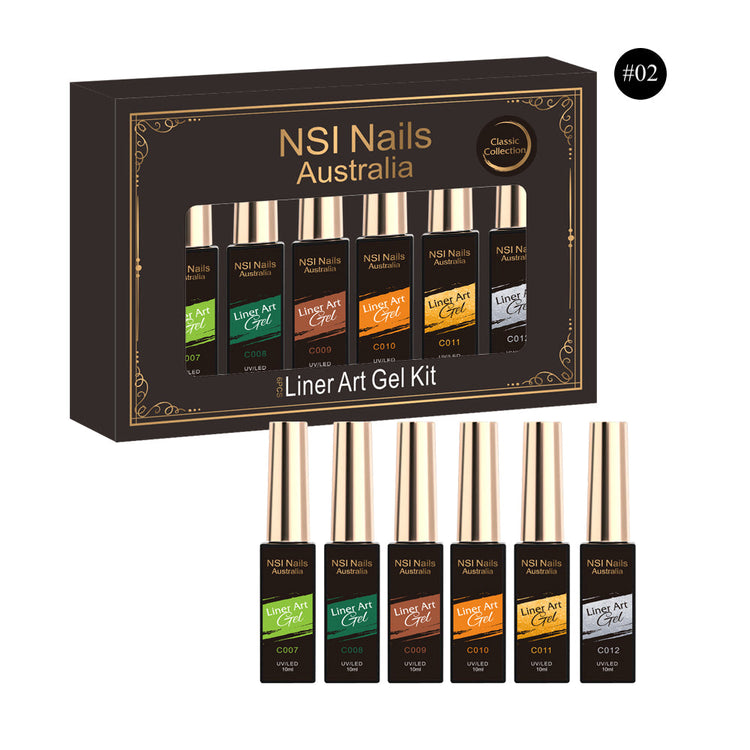Liner Art Gel Collection Kit - NSI Australia