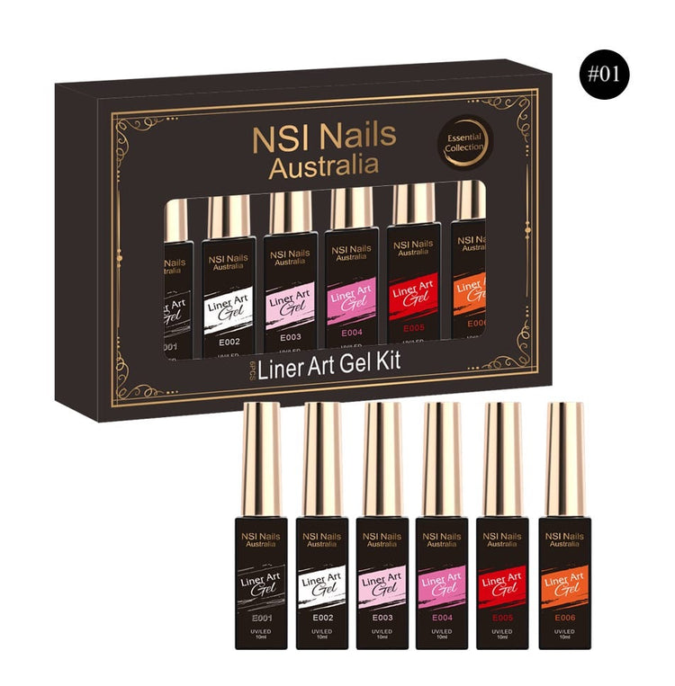 Liner Art Gel Collection Kit - NSI Australia