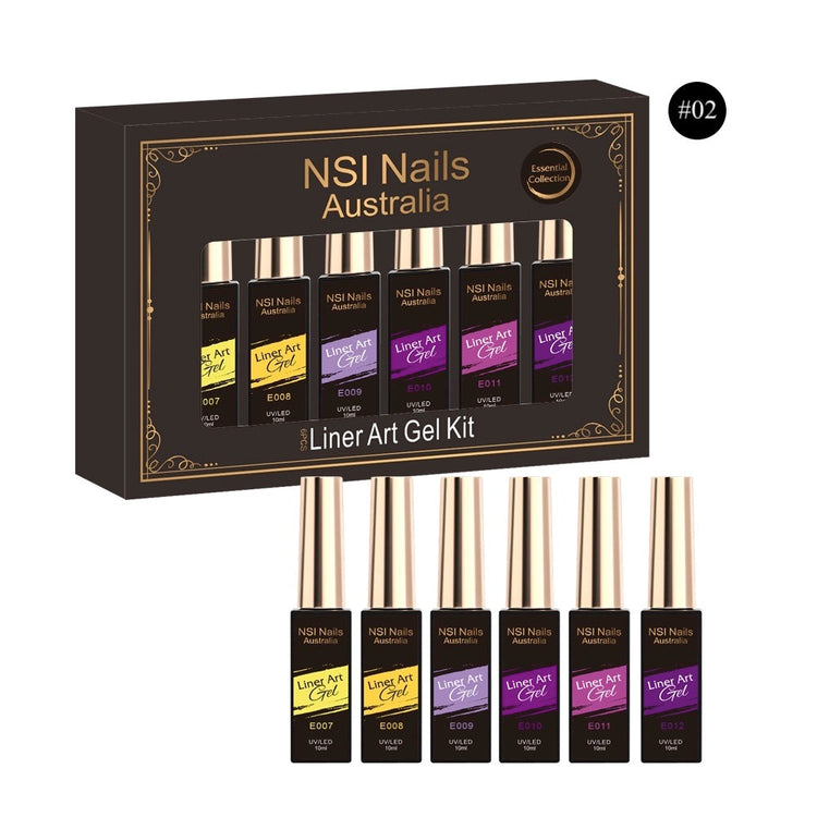 Liner Art Gel Collection Kit - NSI Australia