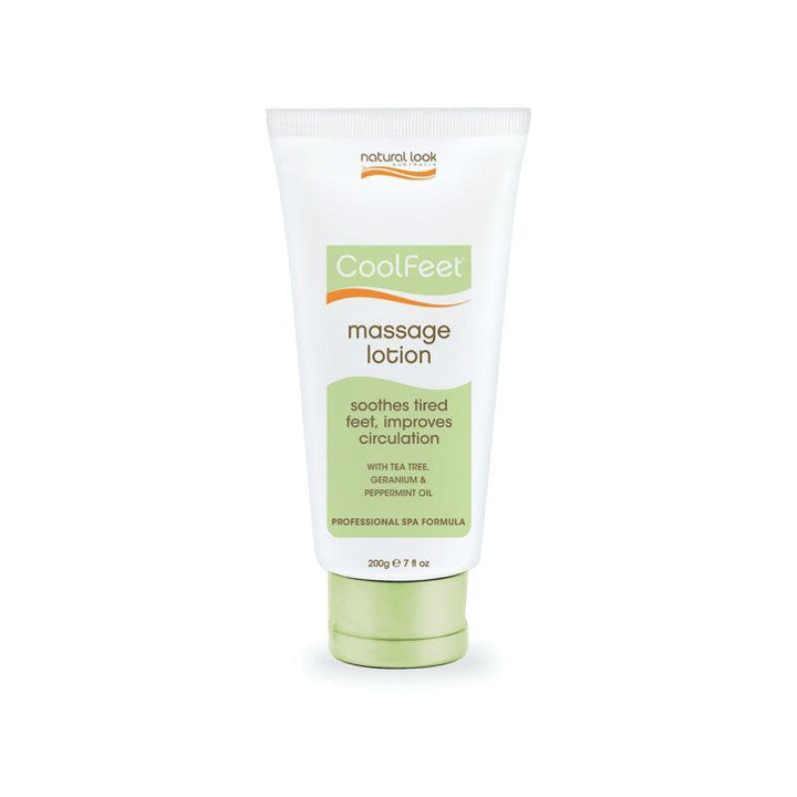 Massage Lotion ~ Cool Feet ~ Natural Look - NSI Australia