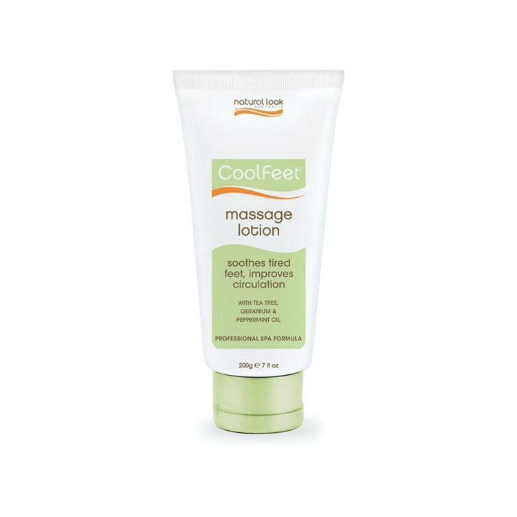 Massage Lotion ~ Cool Feet ~ Natural Look - NSI Australia