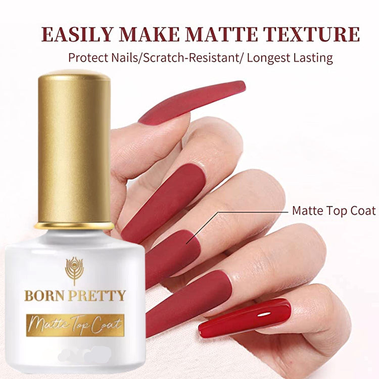 Matte Top Coat Born Pretty 7ml - NSI Australia