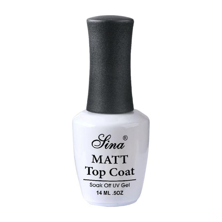 MATTE Top Coat Gel Polish Sina Tack-Free - NSI Australia