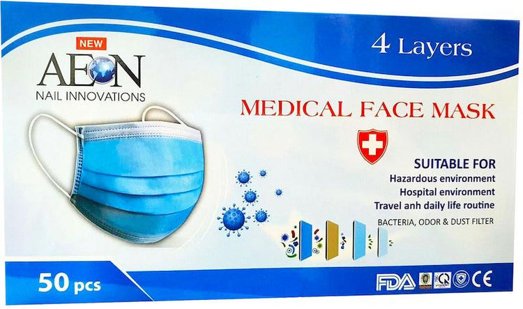 MEDICAL FACE MASK 4 Layers - NSI Australia