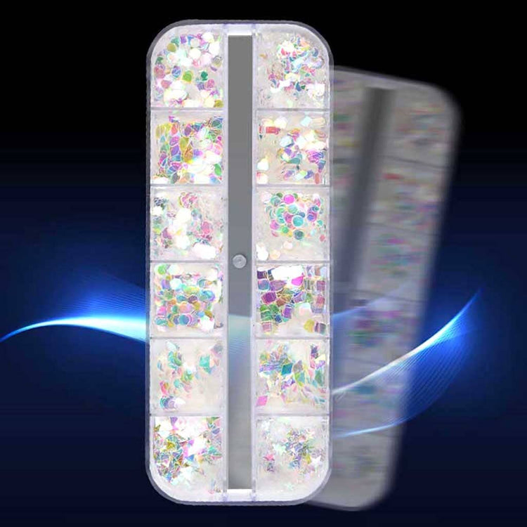 Mermaid Sequins 3D Holographic Flakes Tray - NSI Australia
