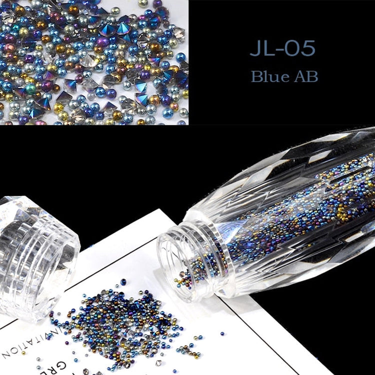 Micro Pixie Caviar Beads And Crystal Rhinestones 5g Jar - NSI Australia