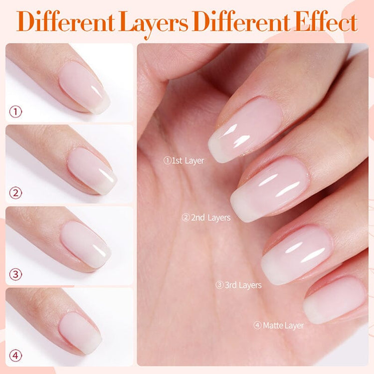 Milky Jelly Gel Polish BORN PRETTY - NSI Australia