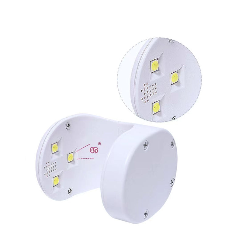 Mini Flash Cure Gel Tips LED Lamp - Pink - NSI Australia