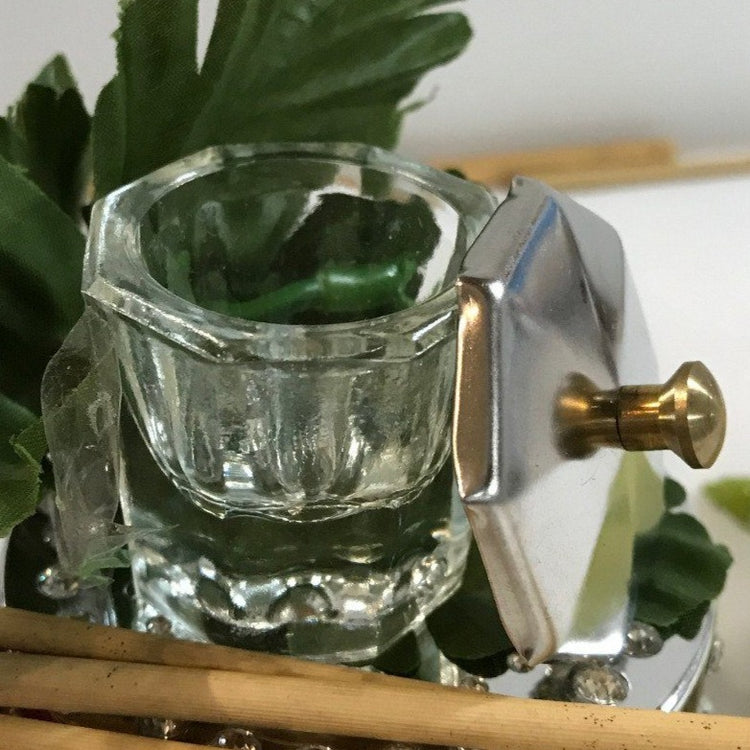 Mini Glass Jar 5ml with Stainless Steel Lid - NSI Australia