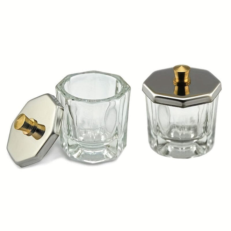 Mini Glass Jar 5ml with Stainless Steel Lid - NSI Australia