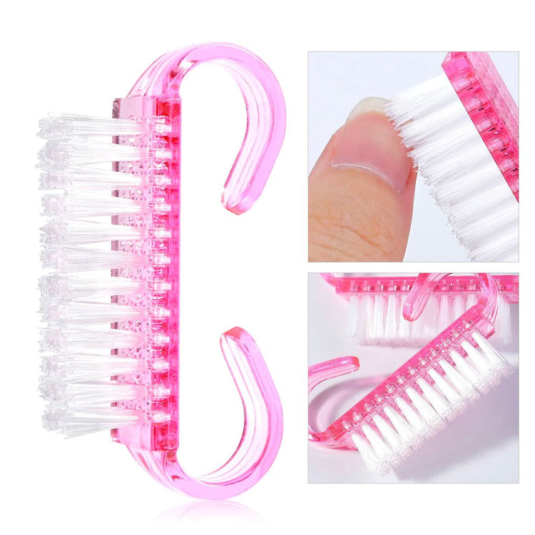 Mini Pink Nail Dusting Brush - NSI Australia