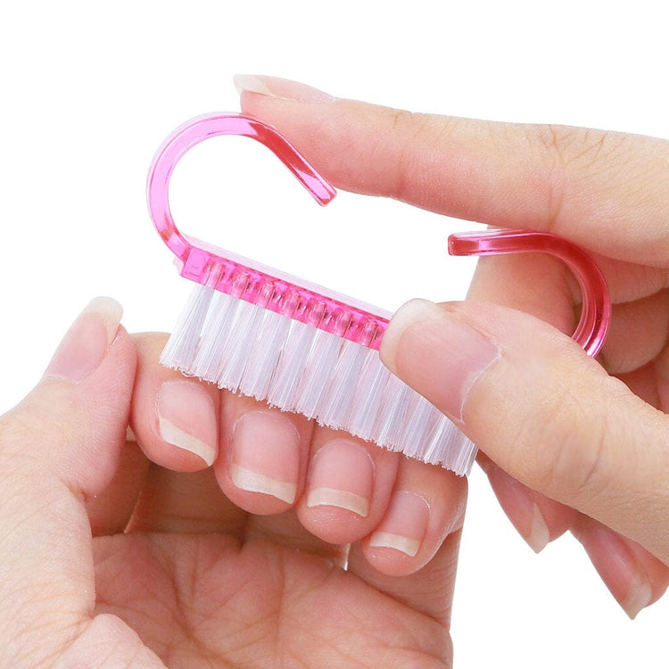 Mini Pink Nail Dusting Brush - NSI Australia
