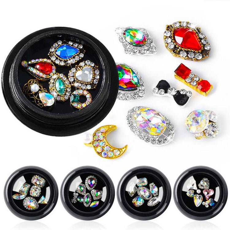 Mixed 3D Nail Art Rhinestone Charms - NSI Australia