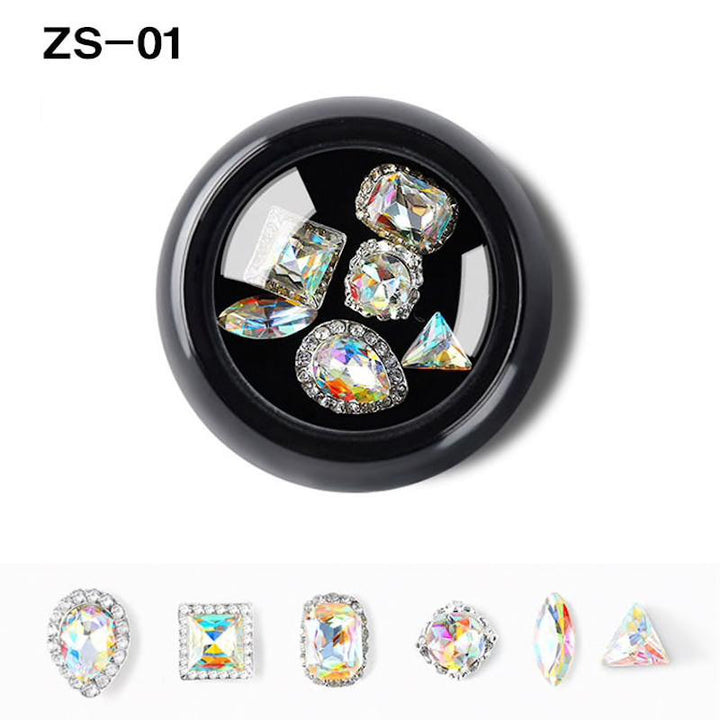 Mixed 3D Nail Art Rhinestone Charms - NSI Australia