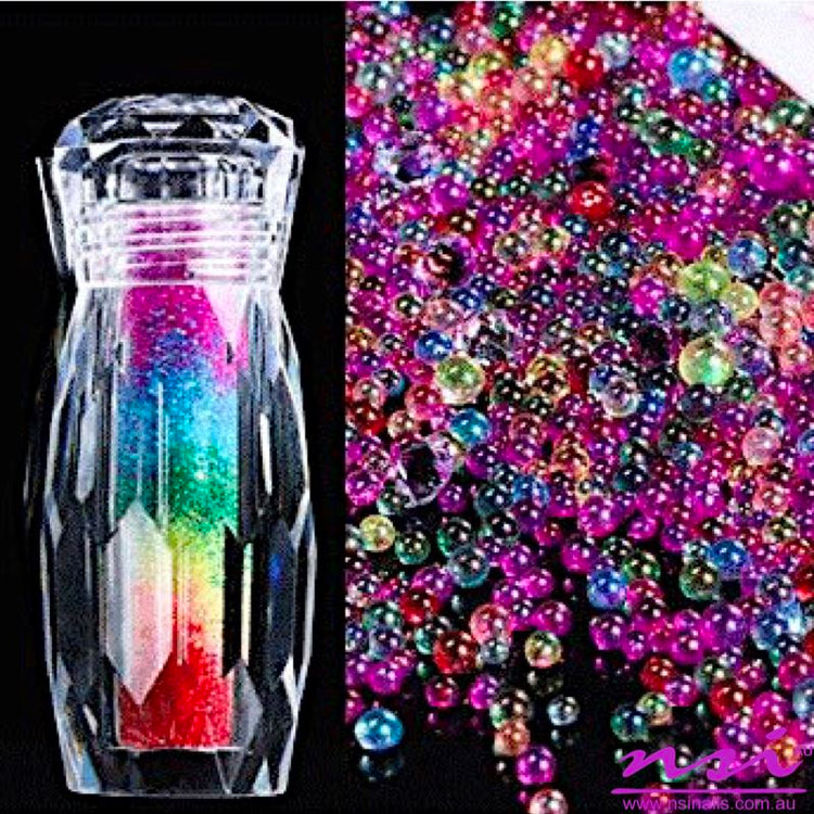 Mixed Micro Pixie Caviar Beads 5g Jar - NSI Australia