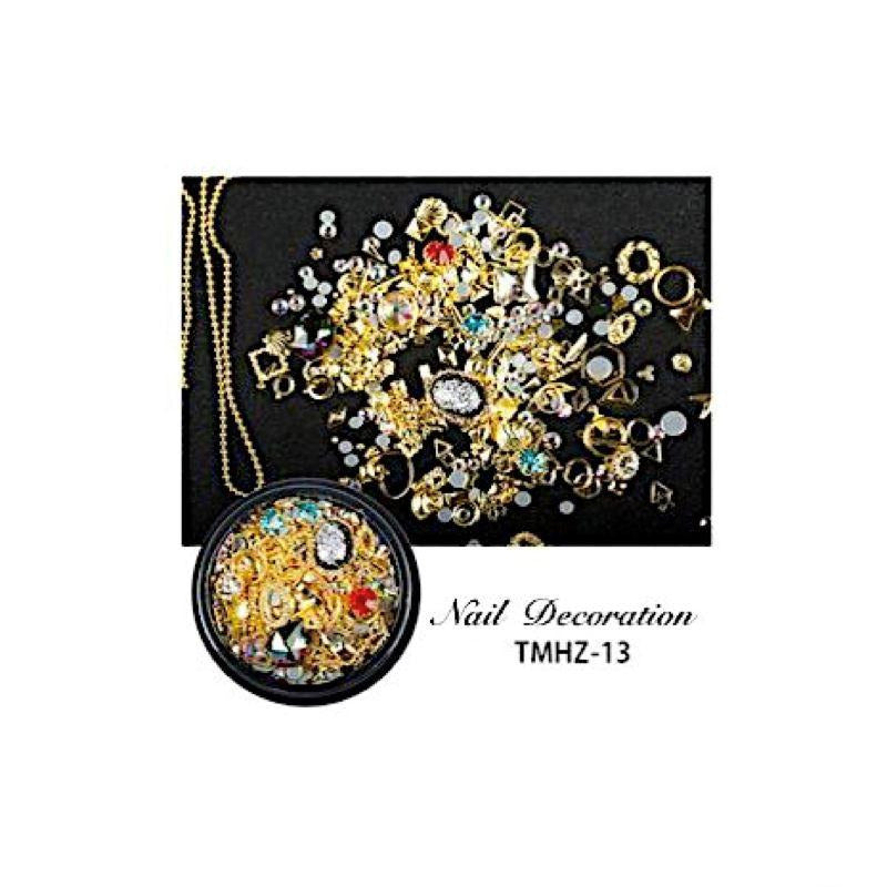 Mixed Nail Art Decoration Jar - TMHZ Series - NSI Australia