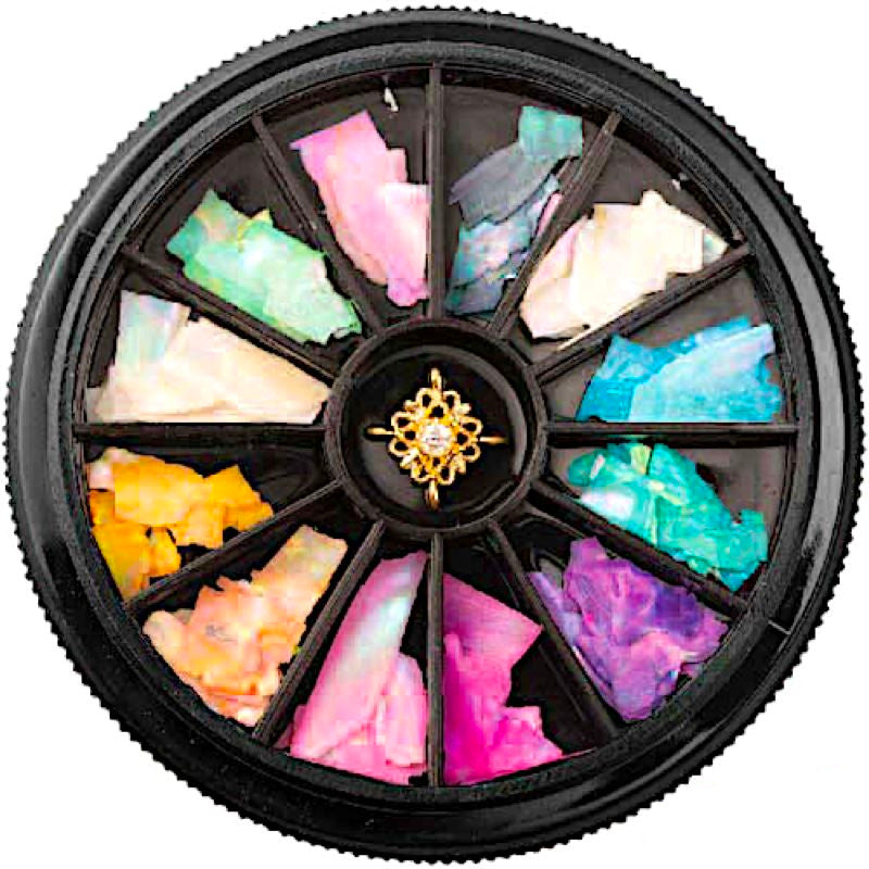 Mixed Nail Art Decoration Wheels - NSI Australia