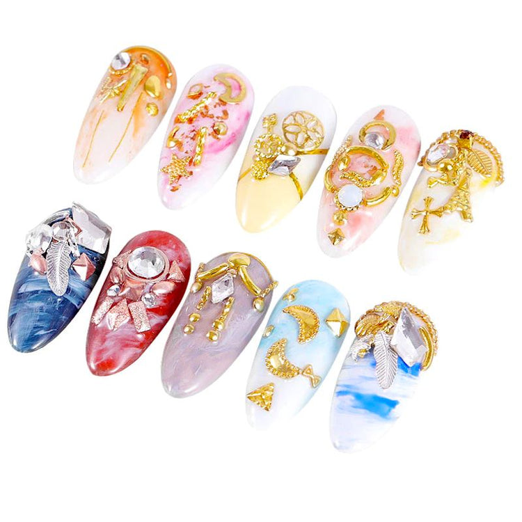 Mixed Patterns Nail Art Decoration Wheels - NSI Australia