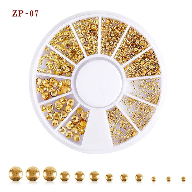 Mixed Patterns Nail Art Decoration Wheels - NSI Australia