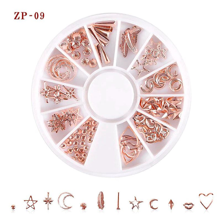 Mixed Patterns Nail Art Decoration Wheels - NSI Australia