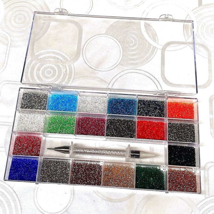 Multi Shaped Luxury Rhinestones Box Set - NSI Australia