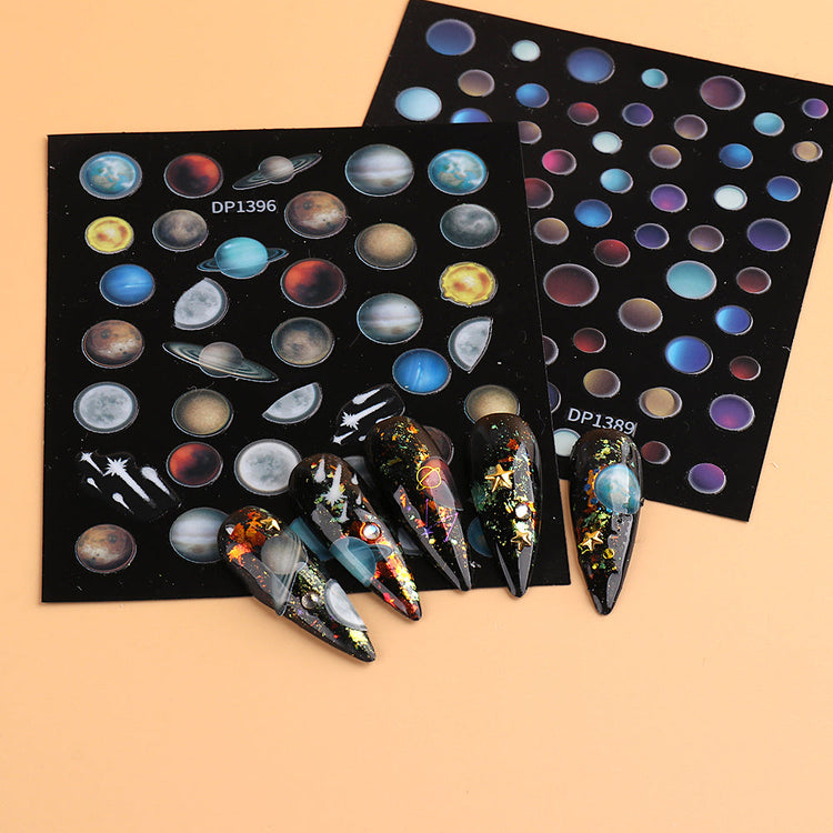 Multicolour Nail Art Stickers - NSI Australia