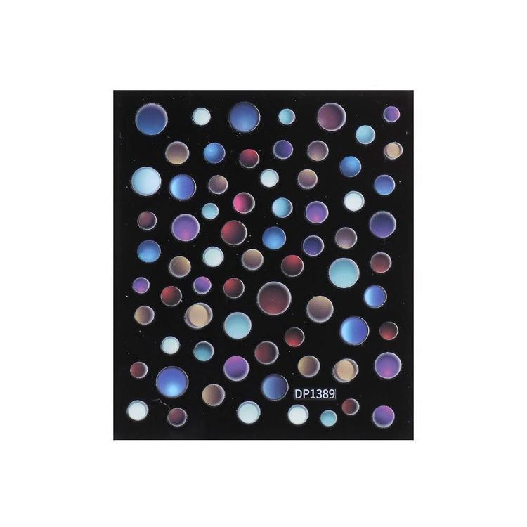 Multicolour Nail Art Stickers - NSI Australia