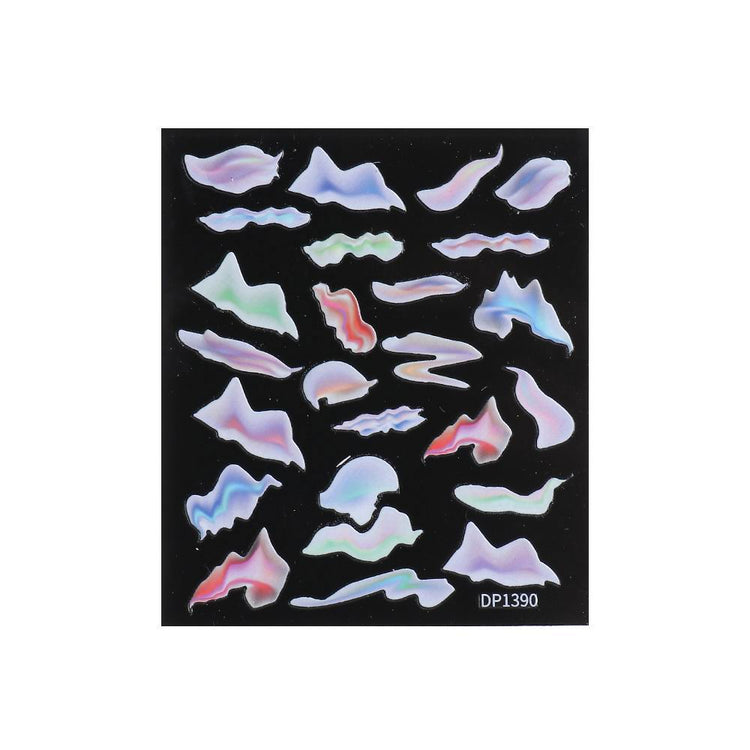 Multicolour Nail Art Stickers - NSI Australia