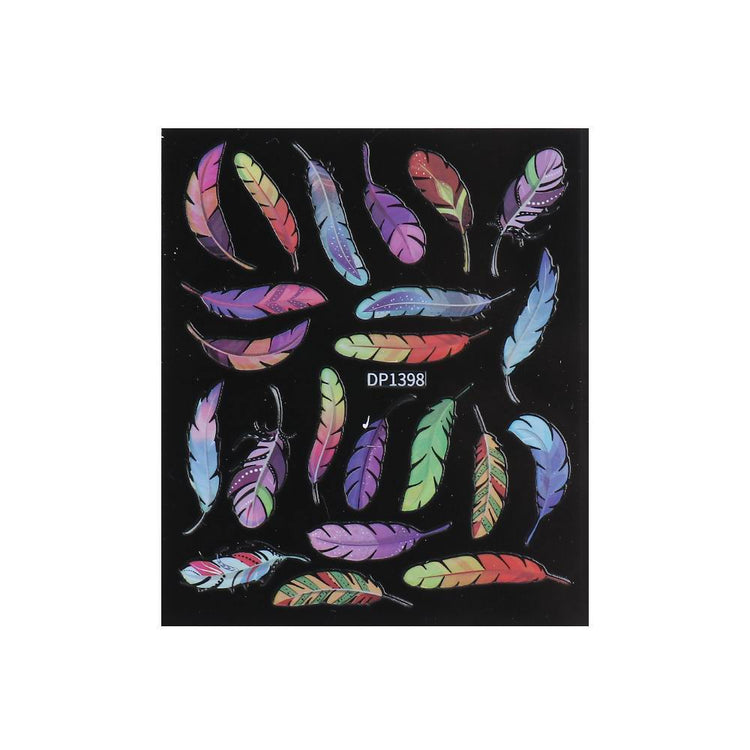 Multicolour Nail Art Stickers - NSI Australia