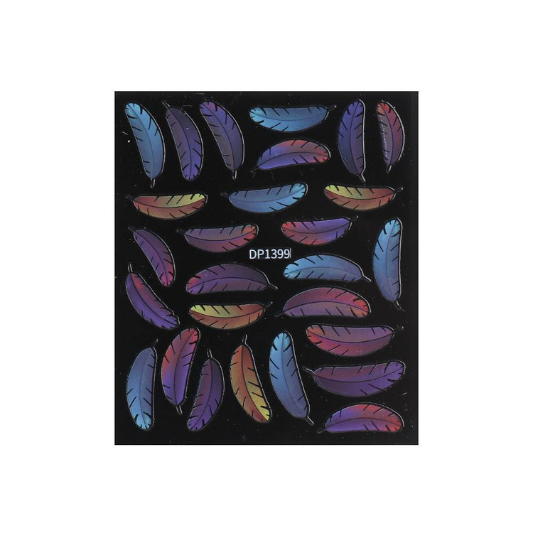 Multicolour Nail Art Stickers - NSI Australia