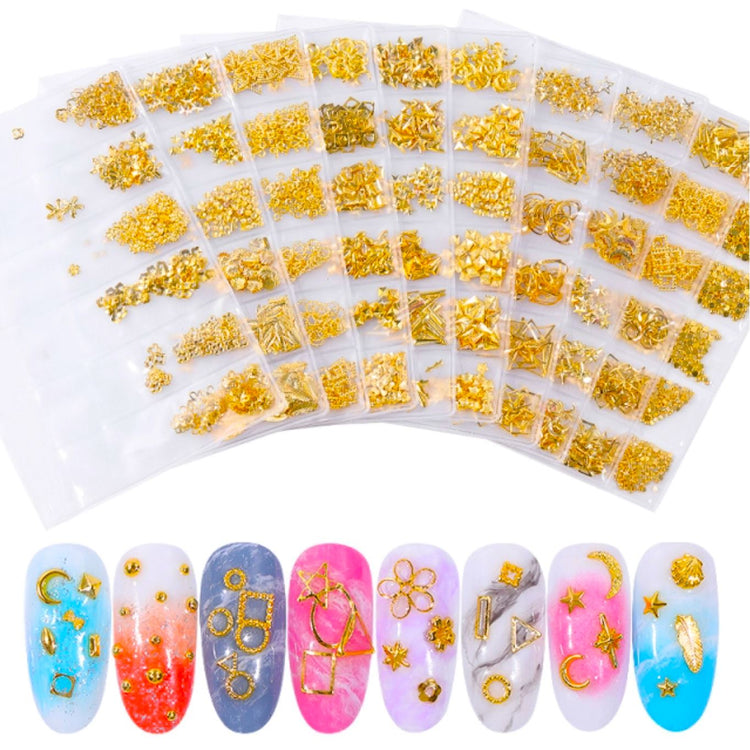 Nail Art 3D Hollow Metal Decoration Charms - NSI Australia