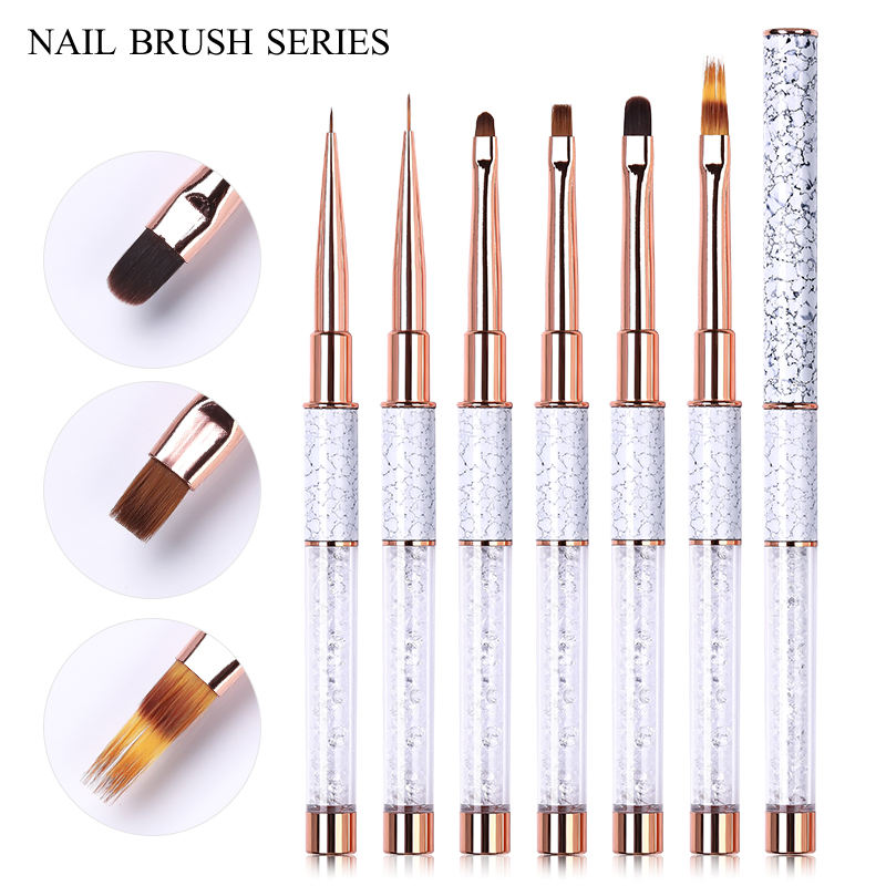 Nail Brush  Acrylic & Gel Nail Art Brushes - NSI Australia