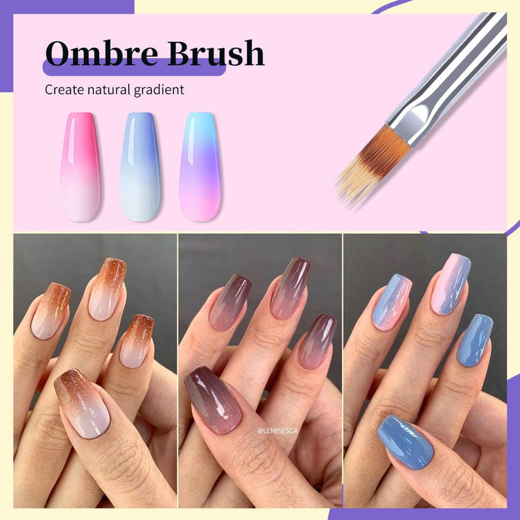Nail Art Brush Set 8pcs - NSI Australia