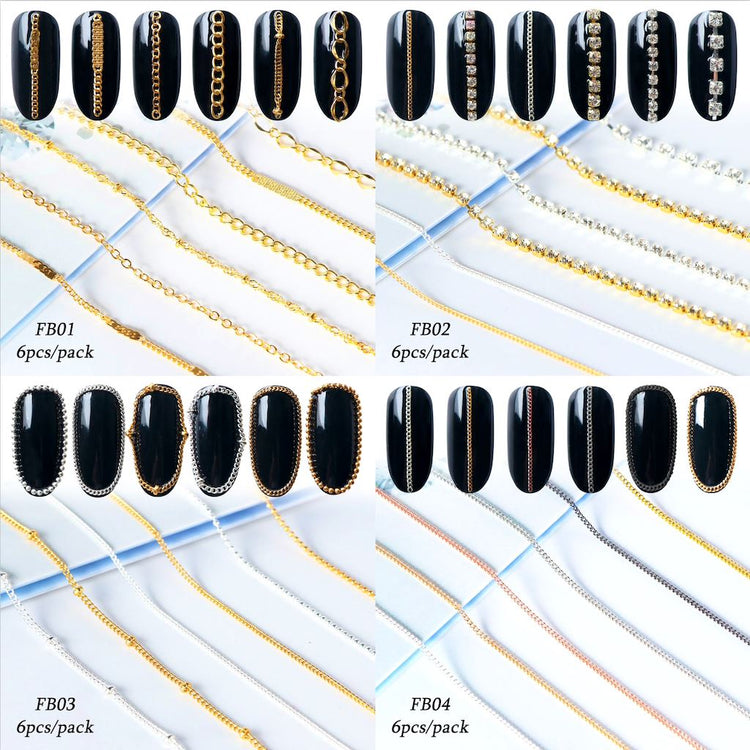 Nail Art Chains Decoration Bag - NSI Australia