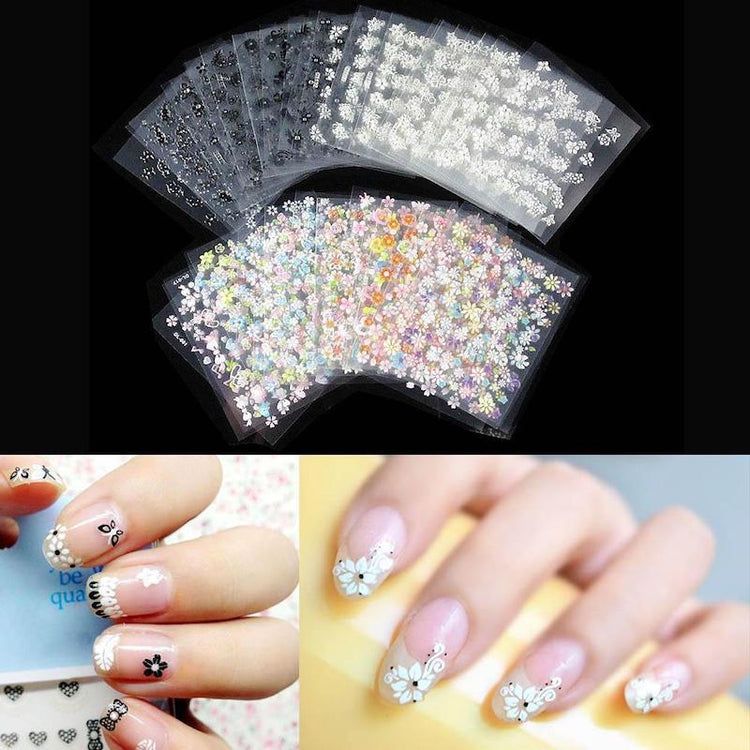 Nail Art HD Stickers YQ 50pcs - NSI Australia