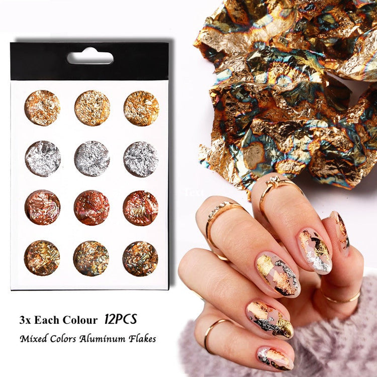 Nail Art Leaf Foil - NSI Australia